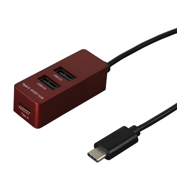 UH-C2463 USBnu bh [oXp[ /3|[g /USB2.0Ή][UHC2463R]