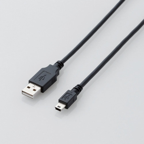 USB2.0/A-miniB/ɰ/0.5m/ׯ U2C-M05XBK ubN