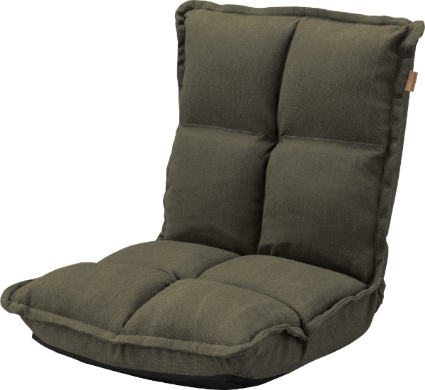 【座椅子】カックンリクライナー RKC-173GR(W38×D43-52×H23-47×SH13cm)