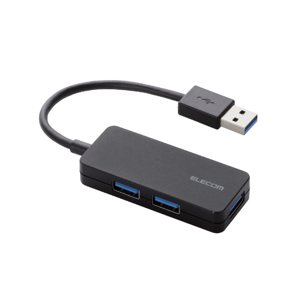 U3H-K315BX USBハブ ブラック [バスパワー /3ポート /USB3.0対応]