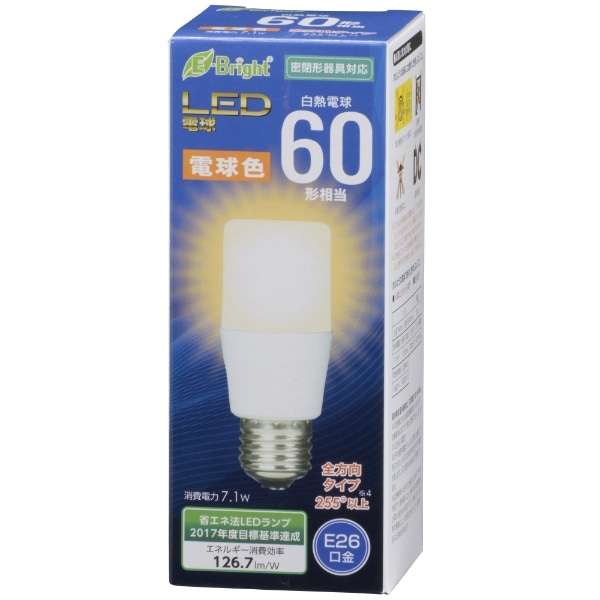 LDT7L-G AG20 LEDd E-Bright zCg [E26 /dF /1 /60W /T` /S^Cv][LDT7LGAG20]