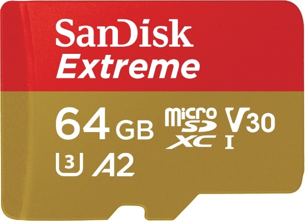 microSDXCカード Extreme（エクストリーム） SDSQXAF-064G-JN3MD [Class10 /64GB]