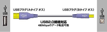 USBP[u(2.0Ή)1m [VX-U110]