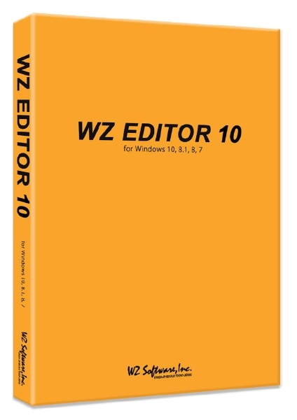 WZ EDITOR 10 CD-ROM [Windowsp][WZ10]