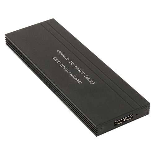 USB3.0ڑ UASPΉ M.2 SATA SSDP[X HDE-10 ubN