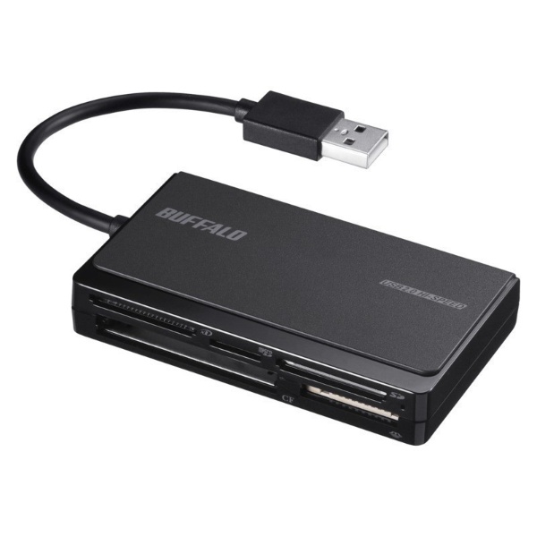 BSCR508U2BK マルチカードリーダー BSCR508U2シリーズ ブラック [USB2.0/1.1]