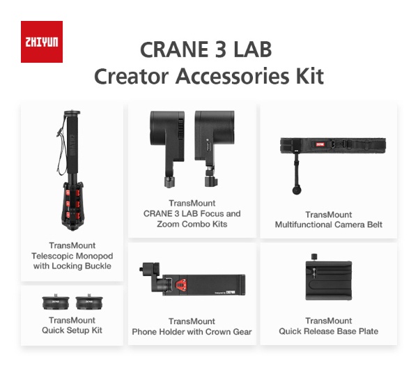 Crane 3 Lab Creator Accessories Kit[C000023E]