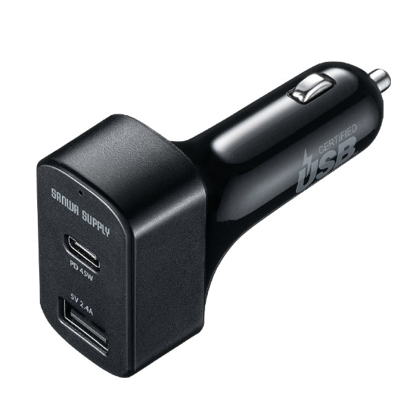 USB J[`[W[i2|[gE57Wj ubN CAR-CHR77PD [2|[g /USB Power DeliveryΉ]