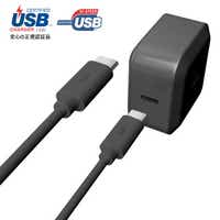 USB-PDΉ USB-C ACA_v^[ Type-C Cable 1.0mt RK-UPA18K ubN [USB Power DeliveryΉ]