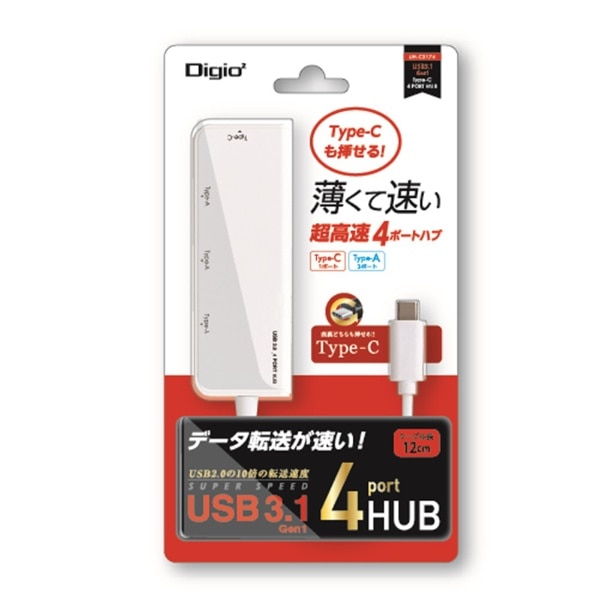 UHC-3174W USBnu zCg [oXp[ /4|[g /USB 3.1 Gen1Ή][UHC3174W]