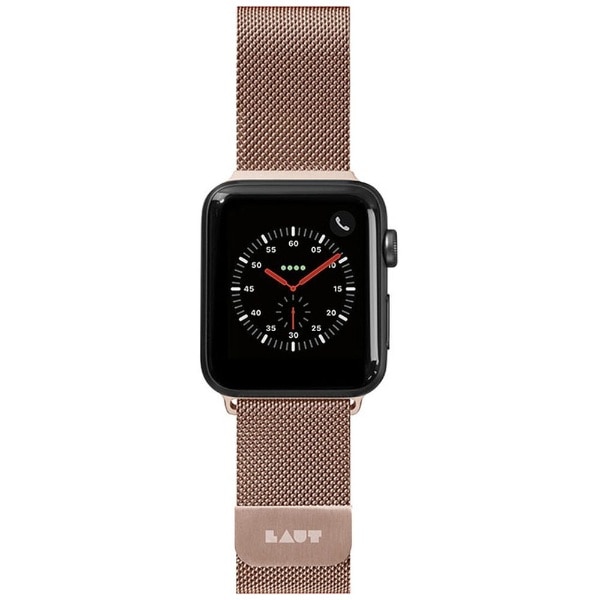 Apple Watch 1-8/SE1-3 38/40/41mm BAND LAUT ROSE GOLD LAUT_AWS_ST_RG ۰޺ް[LAUTAWSSTRG]