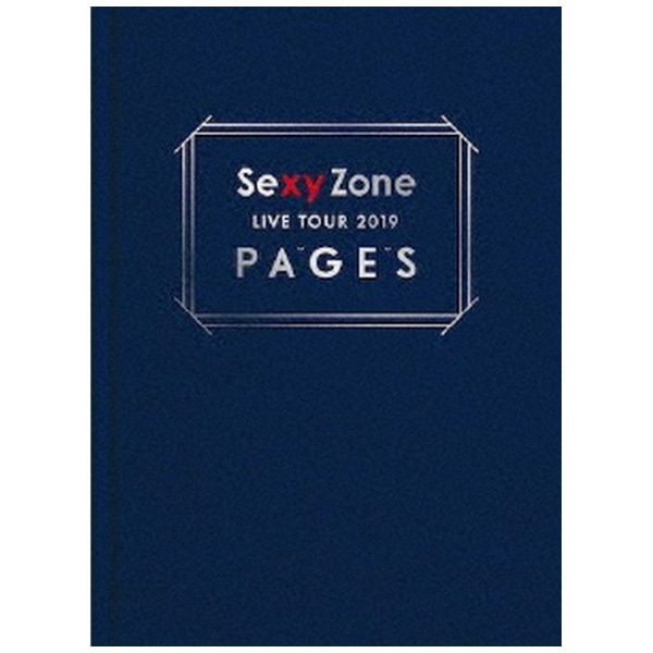 Sexy Zone/ Sexy Zone LIVE TOUR 2019 PAGES Ձyu[Cz yzsz