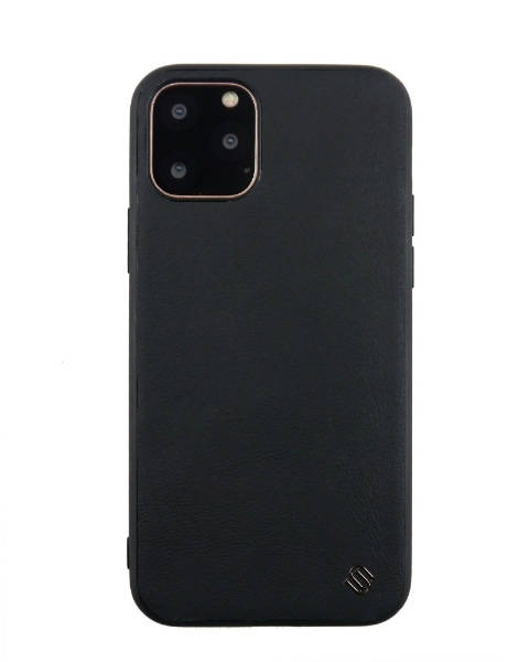 iPhone 11 Pro 5.8C`  ECO LEATHER/6FT PROTECT CASE/Black UUIPDFHS16yïׁAOsǂɂԕiEsz
