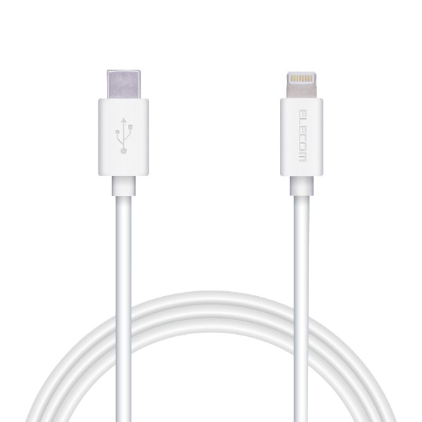 iPhone [dP[u Type-C CgjOP[u 1.2m PD Ή MFiF } 炩 XRlN^ y Lightning RlN^[ iPhone iPad iPod AirPods Ή z ^CvC zCg MPA-CLY12WH [1.2m /USB Power DeliveryΉ]