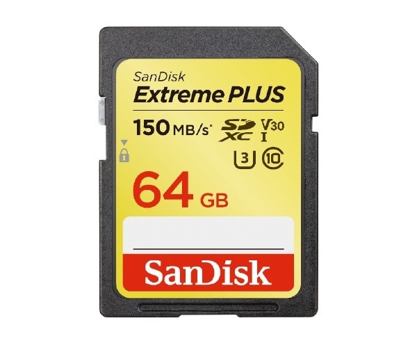 SDXCカード Extreme PLUS（エクストリーム プラス） SDSDXW6-064G-JNJIP [Class10 /64GB][SDSDXW6064GJNJIP]