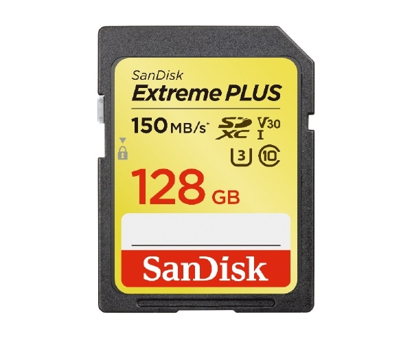SDXCカード Extreme PLUS（エクストリーム プラス） SDSDXW5-128G-JNJIP [Class10 /128GB][SDSDXW5128GJNJIP]