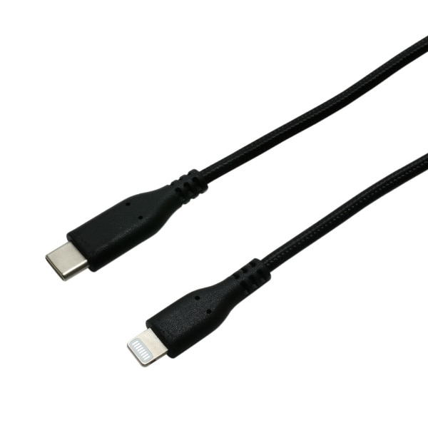 USB-C  LightningP[u [[d /] /1.2m /USB Power Delivery /MFiF] SCL-T12N/BK [1.2m]