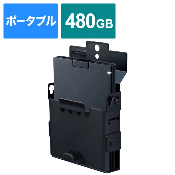 SSD-PGT480U3-BA OtSSD USB-Aڑ erER[_[^p ubN [480GB /|[^u^]