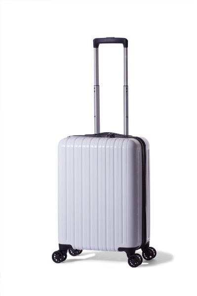 スーツケース ハードキャリー 35L マットホワイト ALI-9327-18 [TSAロック搭載]