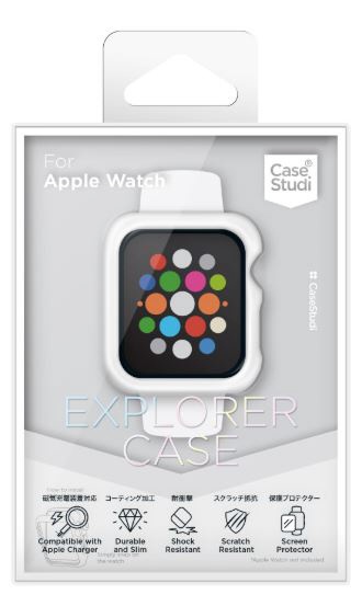 AppleWatch 44mm iSeries4jiSeries5j CaseStudi Explorer Cas Pearl White CSWTEX44PWH p[zCg[CSWTEX44PWH]