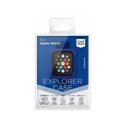 AppleWatch 40mm iSeries4jiSeries5j CaseStudi Explorer Cas Indigo CSWTEX40IND CfBS[CSWTEX40IND]