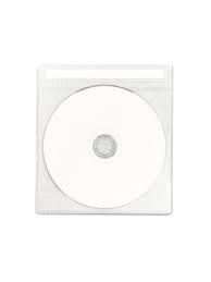 200枚収納 インデックス付DVD/CD不織布ケース 両面（100枚パック） EIFCW100WH ホワイト[EIFCW100WH]