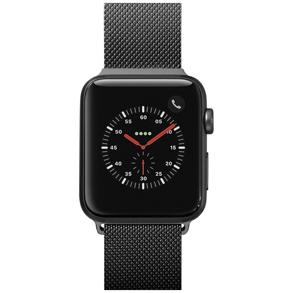 Apple Watch 1-8/SE1-3 38/40/41mm BAND LAUT BLACK LAUT_AWS_ST_BK