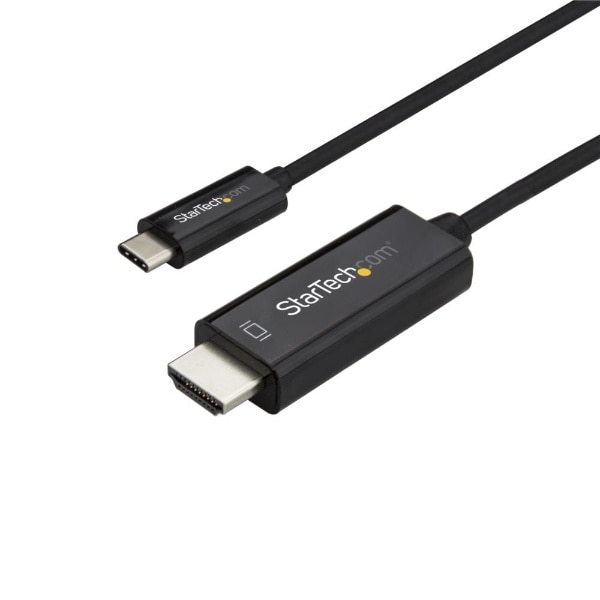 USB-C ⇔ HDMI ケーブル [映像 /3m /4K対応] ブラック CDP2HD3MBNL
