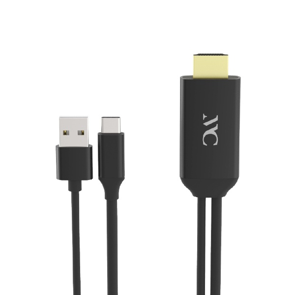 USB-C  HDMI{USB-AIX(dp)P[u [f /1.8m] ubN KD-208