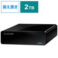 ELD-FTV020UBK OtHDD USB-Aڑ er^ Windows11Ή ubN [2TB /u^]
