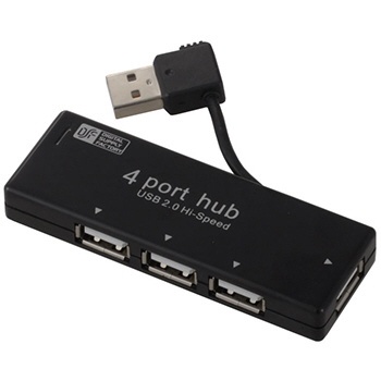 PC-SH4PS1-K USB-Anu ubN [oXp[ /4|[g /USB2.0Ή]