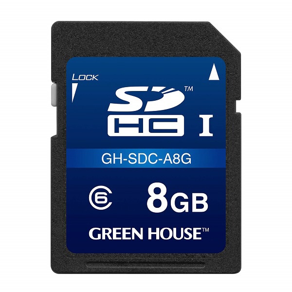 SDHCJ[h hCuR[_[ GH-SDC-A8G [Class6 /8GB]