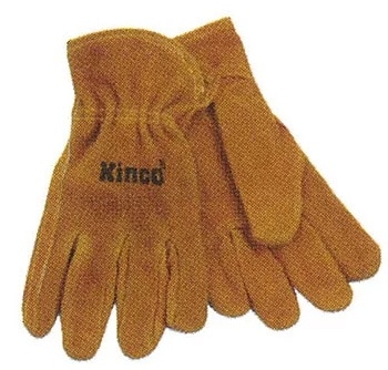 ワークグローブ Kinco Gloves Cowhide Driver Gloves Kisds(XXSサイズ/3〜6歳向け) #50C