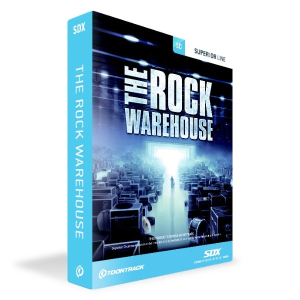 SDX THE ROCK WAREHOUSE TRWSDX Toontrack Music TRWSDX [WinMacp]