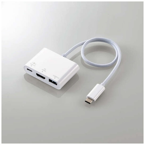 fϊA_v^ [USB-C IXX HDMI /USB-A{USB-CXd /USB Power DeliveryΉ /60W] 4K(iPadOS/Mac/Windows11Ή) zCg DST-C13WH