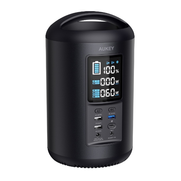 ポータブル電源 Power Ares 200 ブラック PS-ST02 [6出力 /DC・USB-C充電・ソーラー(別売) /USB Power Delivery対応]
