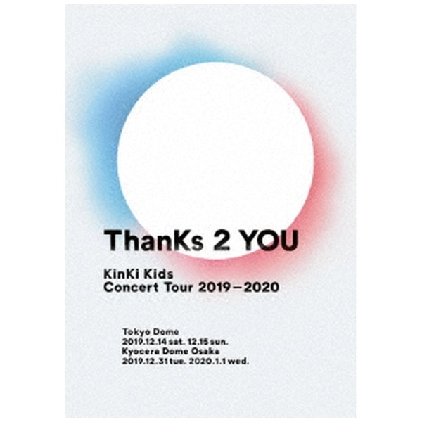 KinKi Kids/ KinKi Kids Concert Tour 2019-2020 ThanKs 2 YOU ʏՁyDVDz yzsz