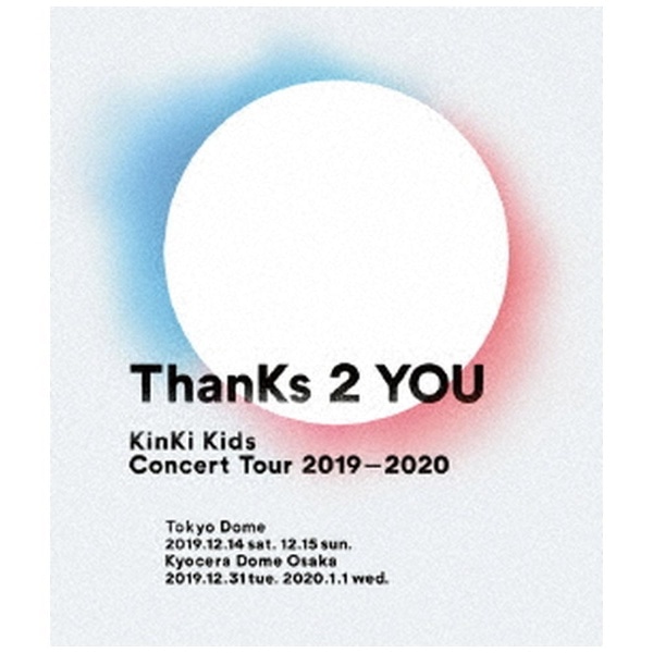 KinKi Kids/ KinKi Kids Concert Tour 2019-2020 ThanKs 2 YOU ʏՁyu[Cz yzsz