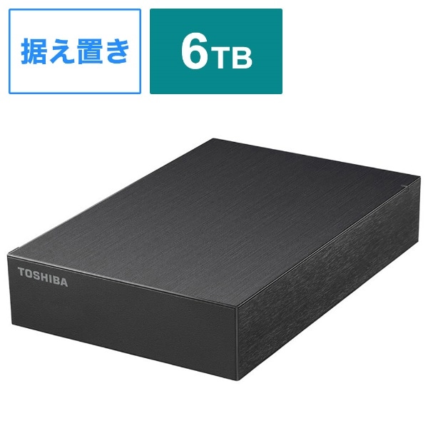 HD-TDA6U3-B OtHDD USB-Aڑ TOSHIBA Canvio Desktop(erEp\RΉ) ubN [6TB /u^]