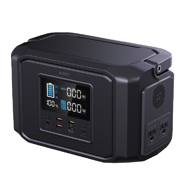 ポータブル電源 Power Zeus 500 ブラック PS-MC05 [8出力 /DC充電・ソーラー(別売) /USB Power Delivery対応]