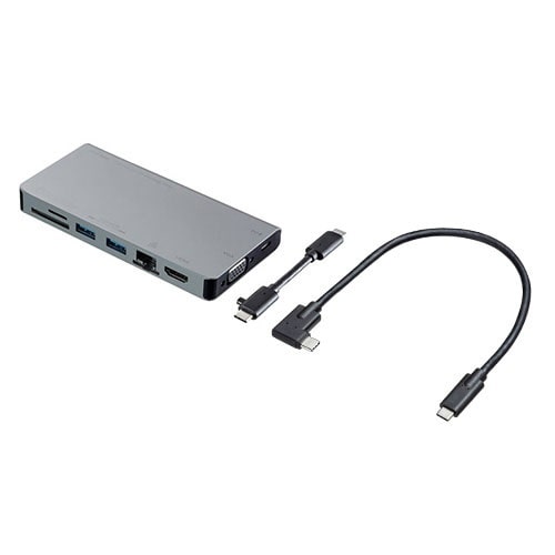 mUSB-C IXX J[hXbg2 / HDMI / VGA / LAN / USB-A2 / USB-Cn USB PDΉ 100W hbLOXe[V USB-3TCH13S2 [USB Power DeliveryΉ]