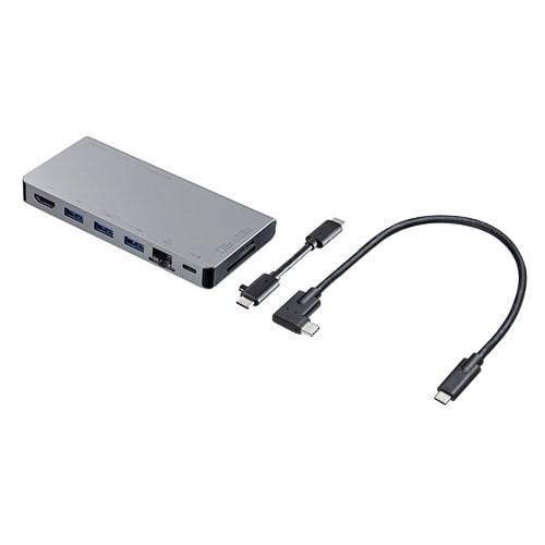mUSB-C IXX J[hXbg2 / HDMI / LAN / USB-A3 / USB-Cn USB PDΉ 100W hbLOXe[V USB-3TCH14S2 [USB Power DeliveryΉ]