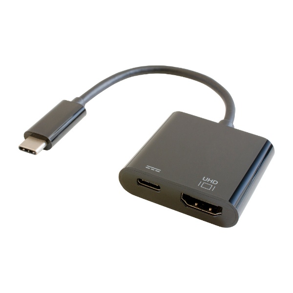 fϊA_v^ [USB-C IXX HDMI /USB-CXd /USB Power DeliveryΉ /60W] 4KΉ(Chrome/Mac/Windows) ubN GP-CHDH/B