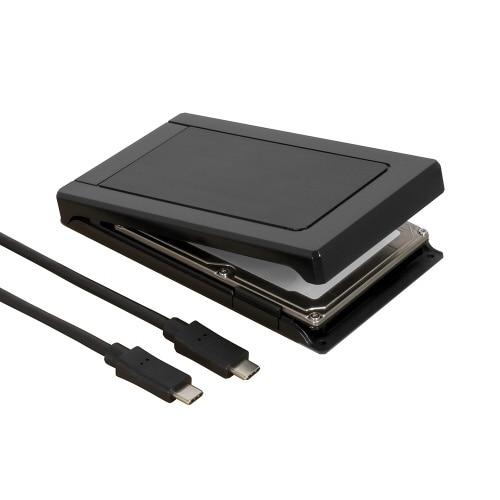 HDD/SSDP[X USB-Cڑ ubN OWL-EGP25U32C-BK2 [2.5C`Ή /SATA /1]