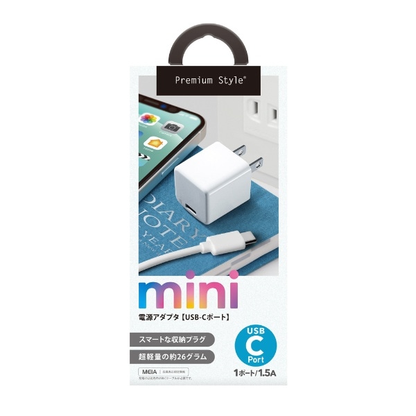 minidA_v^@USB|C|[g Premium Style zCg PG-CPAC15A02WH [1|[g]