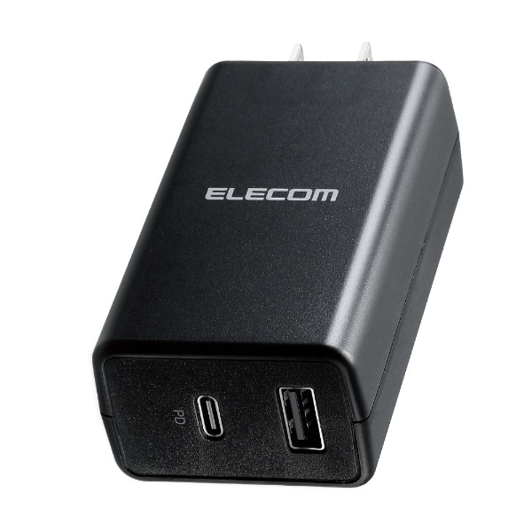 AC - USB[d m[gPCE^ubgΉ 45W/12W [2|[gFUSB-C{USB-A /USB Power DeliveryΉ /Quick ChargeΉ] ubN ACDC-PD1757BK
