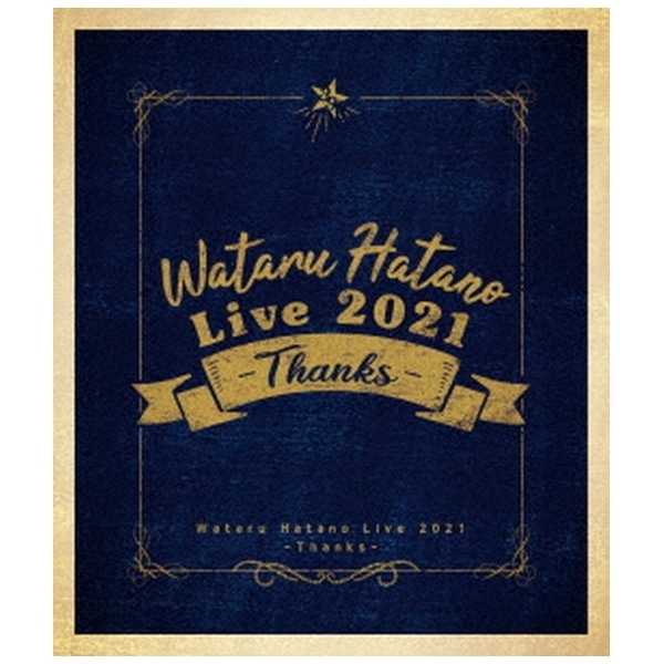 H/ Wataru Hatano Live 2021 -Thanks- Live Blu-rayyu[Cz yzsz