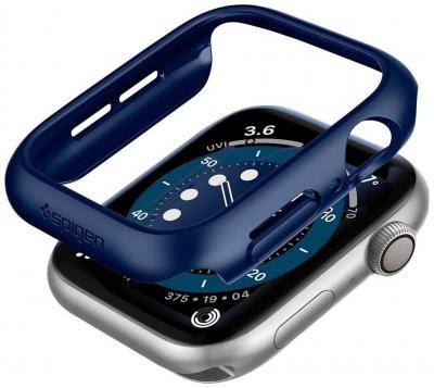 Apple Watch Series 6/SE/5/4i44mmjCase Thin Fit Metallic Blue ACS02223