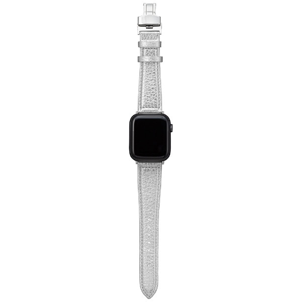 Apple Watchi44/42mmjPikaPika Leather Watchband Vo[ GWBPK-AW01SLV