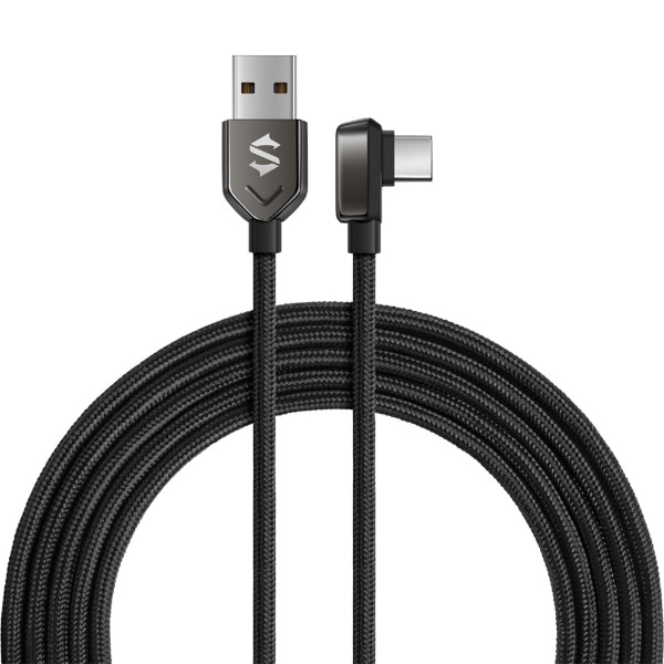 Black Shark Right-angle USB-C Cable [dP[u BL30-A2C